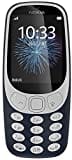 Nokia 3310 2G Mobiltelefon (2,4 Zoll Farbdisplay, 2MP Kamera, Bluetooth, Radio, MP3 Player, Single Sim) dark blue