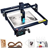 ATOMSTACK A10 Pro Lasergravierer, 10W Offline Unterstützt Lasergravurmaschine mit neuem Einstellknopf und Touch-Bedienfeld, schnelle Montage von Metall, Holz, Glas, 410 x 400 mm