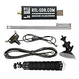 RTL-SDR Blog V4 R828D RTL2832U 1PPM TCXO HF Bias Tee SMA Software Defined Radio with Dipole Antenna Kit