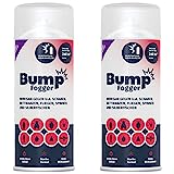 BUMP Fogger Ungeziefer Vernebler 2x400ml - Effektiv gegen Flöhe und andere Insekten - Flohbomben für die Wohnung - Reichweite bis zu 240m3