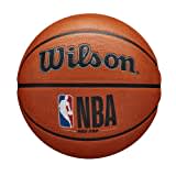 Wilson Basketball NBA DRV PRO, Outdoor, Tackskin Gummi, Größe: 7, Braun