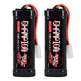 GOLDBAT RC Akku 3600mAh NiMH Akku 7.2V Pack Batterie Ersatzakku Für RC Autos Flugzeug Helikopter Boot Buggy Modellbau Autos Flugze