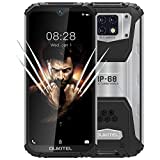 OUKITEL WP6 (2020), IP68 Outdoor Smartphone Ohne Vertrag, 10000 mAh Akku (18 W Schnellladung), 48 MP Quad-Kamera, Helio P70 6 GB + 128 GB, 6,3 Zoll FHD + Robustes Handy, DUAL SIM GPS WiFi Schwarz