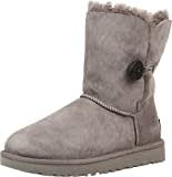 UGG Damen W BAILEY BUTTON II Schneestiefel, Grau, 41 EU