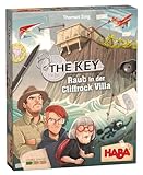 HABA 305543 - The Key – Raub in der Cliffrock-Villa, detektivisches Krimi-Spiel für 1–4 Spieler ab 8 Jahren, Familienspiel mit umfangreichem Spielmaterial und Lösungskontrolle