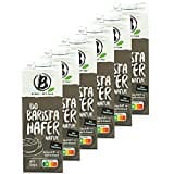 Berief - 6er Pack Bio Haferdrink Barista 1 Liter - Oat Hafer Drink 100 % pflanzlich zum Aufschäumen für Kaffee, Shakes und Smoothies