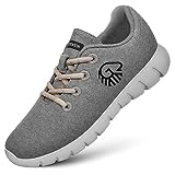 GIESSWEIN Merino Runners Women atmungsaktiv - Damen Sneaker für gesunden Gang - Bequeme leichte Arbeitsschuhe für Pflegeberufe & Krankenschwester