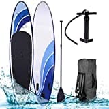 BRAST SUP Board | Aufblasbares Stand up Paddle Set | 300-320cm viele Modelle | incl. Zubehör | Paddel Pumpe Rucksack | Blau Grün Gelb Rot Türkis Orange Pink | Glider 300 Alt