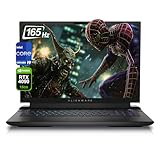 Alienware M18 R2 Gaming Laptop, Intel Core i9-14900HX, 64 GB DDR5 RAM, 2 TB PCle SSD, 18" QHD+, Nvidia GeForce RTX 4090, RGB QWERTY Tastatur, Windows 11 Pro, Dark Metallic Moon