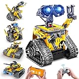 INSOON Technik Roboter Kinder Bauspielzeug 5-in-1 App & Fernsteuerung Wall Roboter/Technik Roboter/Dinosaurier RC Spielzeug Geburtstags Geschenk für Kinder ab 6-12+ Jahre Jungen Mädchen (520 Stück)