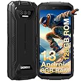 DOOGEE S41 Plus(2024) Outdoor Handy 8GB+128GB Octa Core Android 13 Outdoor Smartphone 6300mAh 13MP+ 8MP 5.5" HD+ 5G WiFi Outdoor Handy Ohne Vertrag 4G Dual SIM IP68/ IP69K/ NFC/OTG/GPS/Face ID