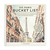 memoriecation® Paris Bucket List - Dein Paris Reiseführer mit integriertem Reisetagebuch zum Selbstgestalten - Paris Reiseführer 2024 - Hardcover