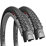 Fincci MTB Reifen 27,5 - Paar Fahrrad Reifen 27.5 x 2.10 Zoll 54-584, Fahrrad Mantel Oncamp für Rennrad, Mountainbike,E Bike, Hybrid Fahrrad, Schmutz Offroad Fahrrad - 2er Pack FaltReifen 27.5 Zoll