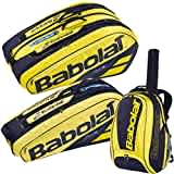 BABOLAT RH X 12 Pure Aero Tasche, Erwachsene, Unisex, Jaune Noir (mehrfarbig), Einheitsgröße