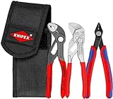 KNIPEX Werkzeugset für feines Arbeiten, 00 20 72 V08, 3-teilig