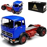 KK-Scale Road Kings Mercedes-Benz LPS 1632 1969 Blau Rot LKW limitiert 1 von 800 Stück 1/18 Modell Auto mit individiuellem Wunschkennzeichen