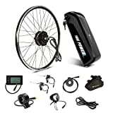 YOSE POWER Ebike Kit 36V250W 26" Frontmotor Fahrrad E-Bike Hub Umbausatz mit HL Plus 36V 15,6Ah Akku DIY E-Bike LCD Display