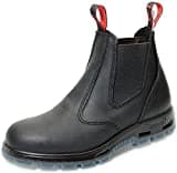 Redback USBBK Safety Work Boots aus Australien - mit Stahlkappe - Unisex | Black/Schwarz | UK 6.5 / EU 40.0