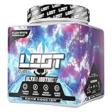 LOOT® Game Booster | Konzentration, Ausdauer, Reaktionsfähigkeit | 50 Servings (400g) mit Koffein & 20 einzigartigen Inhaltsstoffen | Flow-State® Formel | Ultra Instinct®