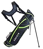 CRUISER GOLF (CR-Lite) Superleichte Golftasche mit Ständer (1,5 kg) Gepolsterter Doppelschultergurt