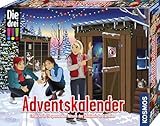 KOSMOS 632557 Die drei !!! Adventskalender 2024, Entdecke in 24 spannenden Rätseln das Geheimnis im Tierheim, mit 24 Detektiv-Gimmicks, Spielzeug-Adventskalender für Kinder ab 8 Jahre