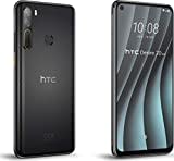 HTC Desire 20 pro Smartphone (6,5 Zoll HD+ IPS-, interner 128GB Speicher und 6GB RAM, Dual-SIM, Android 8) Onyx Black, schwarz