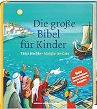 Die große Bibel für Kinder. Von der Schöpfungsgeschichte bis zum Pfingstwunder: 36 Bibelgeschichten mit doppelseitigen Bildern & leicht verständlichen Texten zum Vorlesen für Kinder ab 4 Jahren