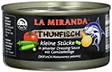 La Miranda Thunfisch Pikant mit Gemüse, 12er Pack (12 x 185 g)