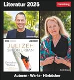 Literatur Tagesabreißkalender 2025 - Kulturkalender - Autoren, Werke, Hörbücher: Tischkalender für jeden Tag mit den Größen der Literatur. ... für Bibliophile (Kulturkalender Harenberg)