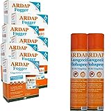 ARDAP Set 2 x 400 ml Flohspray + 10 x 100 ml Fogger gegen Flöhe und Ungeziefer