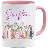 Swiftea Tasse | Geschenke für sie | Tasse Bücherregal Album Design | geburtstagsgeschenk für frauen | tassen | tasse mit namen | tasse bedrucken | geschenke für frauen