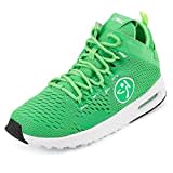 Zumba Air Classic Remix Sportliche High Top Tanzschuhe Damen Fitness Workout Sneakers, Green 0, 44.5 EU