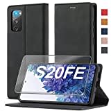 2023 Upgraded S20 FE Handyhülle für Samsung Galaxy S20 FE Hülle Leder [Standfunktion] [Kartenfach] für Samsung S20 FE 5G/4G Hülle Leder, Flip Schutzhülle Stoßfeste Case für Samsung S20 FE Klapphülle