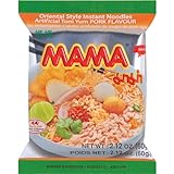 Mama Instant Nudeln Tom Yum Schwein 60 g, 30er Pack (30 x 60 g)