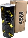 ABM Alubutyl BLACK 2.0 mm x 40 cm x 5 Meter = 2 m² Selbstklebende Alubutyl Anti Dröhn Dämmmatte, Auto Dämmung, Fahrzeugdämmung