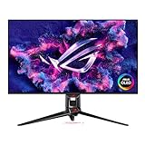 ASUS ROG Swift OLED PG32UCDM - 32 Zoll 4K UHD Gaming Monitor - 240 Hz, 0.03ms GtG, G-Sync, FreeSync, AdaptiveSync, 10-bit, DisplayHDR 400, QD - 16:9, 3840x2160, DP 1.4, HDMI 2.1, 90W USB-C, USB-Hub