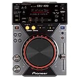 Pioneer CDJ-400 Digitales CD-Deck mit MP3 und USB Audio/USB-Steuerung, schwarz