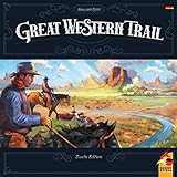 Eggertspiele, Great Western Trail 2. Edition, Kennerspiel, Strategiespiel, 1-4 Spieler, Ab 12+ Jahren, 90+ Minuten, Deutsch