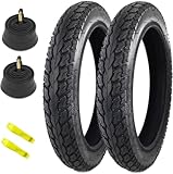 MEGHNA 2er-Pack 14x2.125 E-Bike Reifen 14 Zoll Reifen Mantel 57-254+2er-Pack Schlauch 14x1.75/2.125 AV32mm Ventil+2 Reifenheber E-Bike Tire/Kids Bike Tire