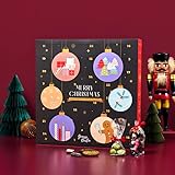 Genuss Berlin – Lakritz Adventskalender – 24 Tage Vorfreude mit Lakritze – Süß & salzig – Geschenkset für Lakritzliebhaber – Handverpackt – Perfekt für die Vorweihnachtszeit - Weihnachtskalender