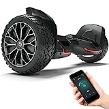 8.5" Premium Offroad Hoverboard Bluewheel HX510 SUV Deutsche Qualitäts Marke- Kinder Sicherheitsmodus & App - Bluetooth - Starker Dual Motor - Elektro Skateboard Self Balance Scooter