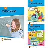 Mathe-Set 4. Klasse für bessere Noten - 3 Übungshefte zur optimalen Vorbereitung auf den Übertritt: Rechnen lernen, eigenständig üben und wiederholen, echte Tests (Lernhefte Mathematik)