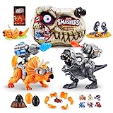 Smashers Dino Island T-Rex Battles von ZURU, Blue Triceratops, 50+ Surprises Boys Collectible Dinosaur T-Rex Triceratops, Surprise Sand Compounds Discovery (Blue Triceratops)