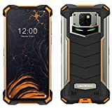 DOOGEE S88 PRO 10000mAh Akku Outdoor Smartphone Ohne Vertrag, Octa-Core 6GB+128GB Android 10, 21MP Quad-Kamera, 6,3-Zoll-FHD + Corning Gorilla-Glas, Drahtlose Rückladung, IP68 Robustes Handy Orange