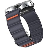 Suitisbest Sport Armband Kompatibel mit SAMSUNG Galaxy Watch Armband, Watch 7/FE/6/5/4 Watch 5 Pro Watch 4/6 Classic, Verstellbares 20mm dehnbares Nylon Sport Loop Band mit S-Hook für Frauen Männer