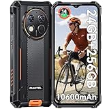 OUKITEL G1 Outdoor Handy Android 14-10600mAh 24GB+256GB Outdoor Smartphone Ohne Vertrag 6,52 Zoll 48MP+5MP Kamera baustellenhandy Dual SIM IP68/NFC/OTG/GPS/Face ID