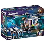 PLAYMOBIL Novelmore 70903 Violet Vale - Händlerkutsche, Spielzeug für Kinder ab 4 Jahren