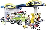 PLAYMOBIL | City Life | Große Tankstelle | Spielzeug für Kinder ab 4 Jahren [Exklusiv bei Amazon] | 70201