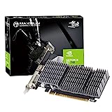 MAXSUN Nvidia Grafikkarte GEFORCE GT 710 1 GB, Low Profile Grafikkarte, GPU, geringer Verbrauch Passive geräuschloses Lüfterloses Kühlung, DirectX12, VGA, DVI-D, HDMI