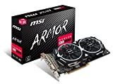 MSI Radeon RX 580 Armor OC 8GB AMD GDDR5 2x HDMI, 2x DP, 1x DL-DVI-D,, 2 Slot Afterburner OC, Millitary Class 4, Grafikkarte